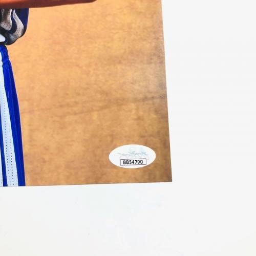 סטיבן קארי חתום 11x14 תמונה JSA גולדן סטייט ווריורס חתימה - תמונות NBA עם חתימה