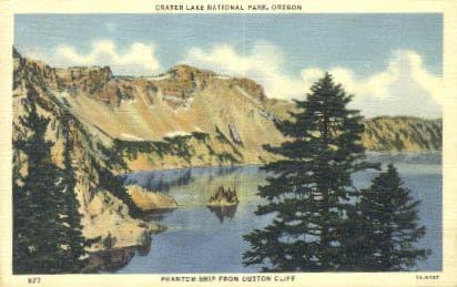פארק לאומי מכתש לייק, גלויה אורגון