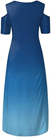 שמלת קוקטייל של פרגיר, פלוס נשים בגודל צוואר עגול שרוול קצר משמלת כתף שמלת הדפס פרחונית שמלה