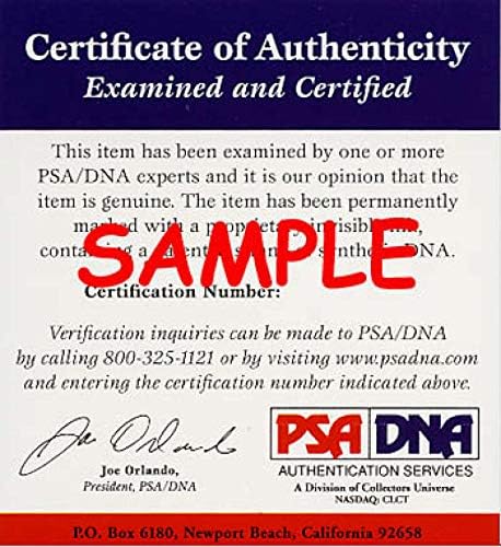 פרגי ג'נקינס HOF 91 PSA DNA חתימה COA החתימה הלאומית ליגה לאומית חתימה בייסבול 3