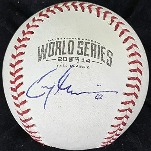 Cory Gearrin חתום 2014 WS Baseball PSA/DNA San Francisco Giants Autoggmed - Baseoggle