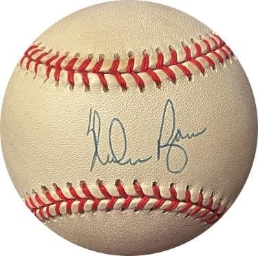 נולן ראיין חתם על בייסבול רשמי של ליגת האמריקאית הרשמית של ROAL - מקומות קלה - COA - כדורי בייסבול עם חתימה