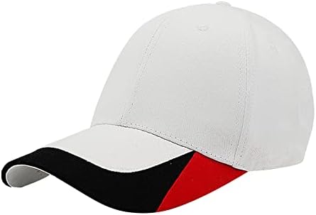 כובעי בייסבול של קרם הגנה מזדמן לאופנה עבור כובעי בייסבול כושר מתכוונן כובעי כובעי כובעים כובעי כובעים גברים ונשים מכתב קיץ לבן