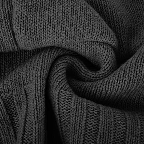 סוודרים ארוכים של קרדיגן לנשים פתוח קדמי שרוול ארוך סרוג קרדיגנים בצבע אחיד מעיל סתיו אופנתי עם כיסים