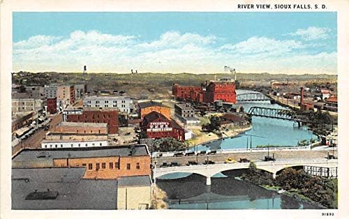 River Sioux Falls, דרום דקוטה SD גלויות