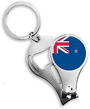 דגל לאומי של ניו זילנד אוקיאניה אוקיאניה ציפורניים טבעת ניפר טבעת מפתח בקבוקי שרשרת פותחן
