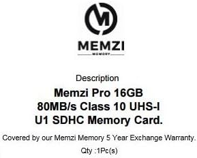 כרטיס זיכרון ממזי פרו 16 ג ' יגה-בייט 10 80 מגהבייט / שניות למצלמות דיגיטליות של סדרת פנסוניק לומיקס