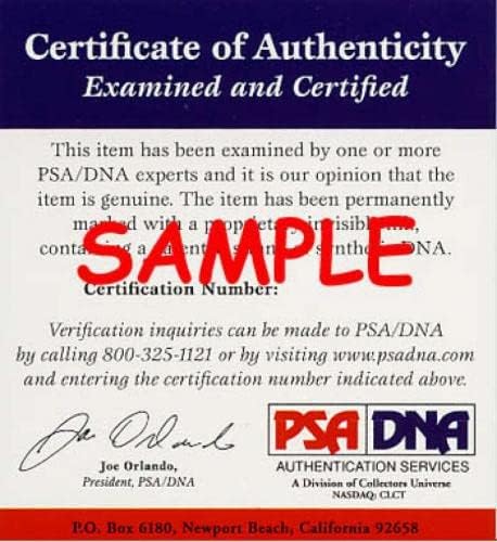 Marty Brennaman PSA DNA חתום 8x10 Aptograggth Aptographt