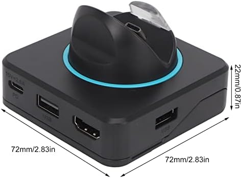 עבור Switch TV Dock Station, 5 ממשק מולטימדיה מסוג USB מסוג 1 USB, החלפת תחנת טלוויזיה ניידת להחלפה לקונסולת משחק עבור Lite 4K HD פלט