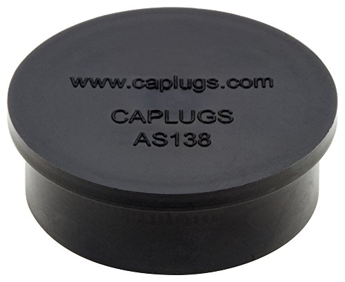 CAPLUGS ZAS13845BQ1 מחבר חשמלי פלסטיק כובע אבק AS138-45B, PE-LD, פוגש מפרט New SAE AEROSPACE AS85049/138. אנא ראה רישום, שחור