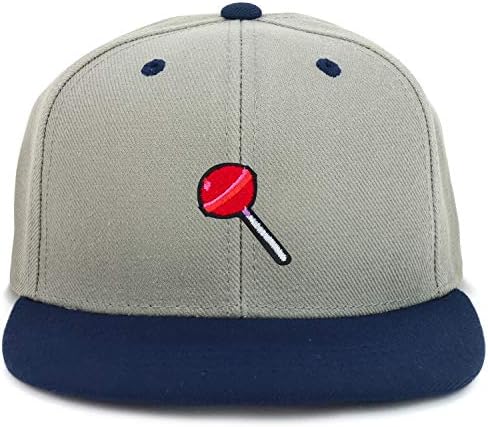 CRAMINCREW LOLLIPOP TACKOP TACKOP FLAT BILL SNAPBACK כובע בייסבול 2-טון