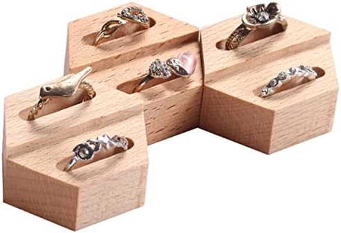 ABAODAM 1PC ארגז טבעת קופסאות לחתונה טקס חתונה תצוגה עגיל עגיל עמדת עמד