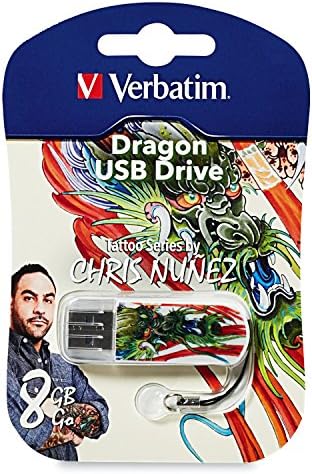 מילולית 8GB מיני USB Flash Drive Series, Dragon 98663