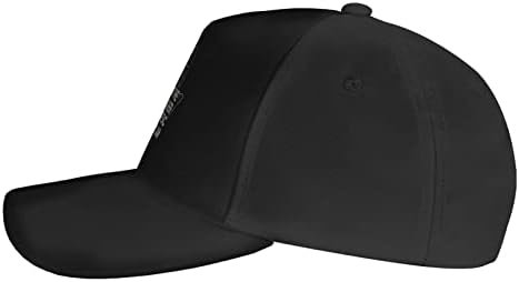 תכנית הבריחה של דילינגר תכנית בייסבול כובע בייסבול נשים גברים גודל מתכוונן כובע ריצה שחור