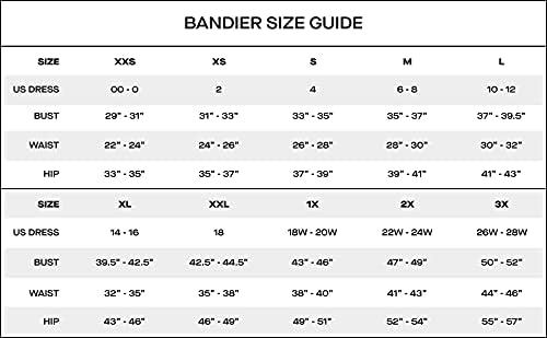 Bandier X בכיוון של חצאית הטיה לורל