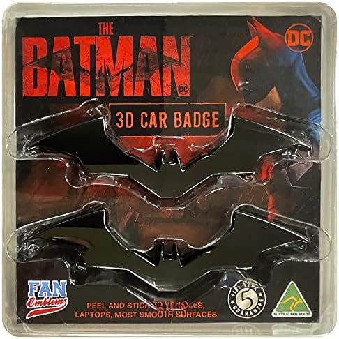 סמלי האוהדים מפיץ את חבילת התאום של Batman 3D CAR