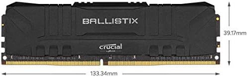 Ballistix מכריע מקסימום 5100 מגה הרץ DDR4 DRAM שולחן עבודה ערכת זיכרון משחקים 16GB CL19 BLM2K8G51C19U4B