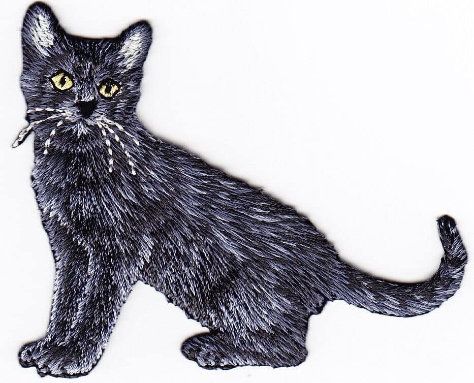 ברזל חתול שחור על טלא