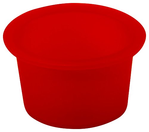 Caplugs SH-59015 מיסוך כובע ותקע מחודד אוורור. CAP OD 1.031 מזהה תקע 1.215 TSV-14, סיליקון, CAP OD 1.031 מזהה תקע 1.215, אדום