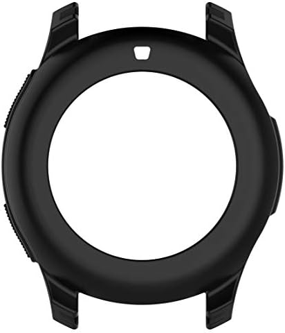 תואם לסמסונג גלקסי צפה בכיסוי מגן סיליקון 42 ממ סיליקון, כיסוי מארז מגן סיליקון רך של Lokeke עבור Samsung Galaxy Watch 42mm Smartwatch