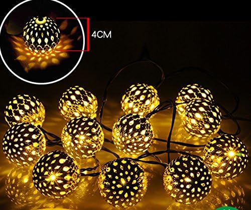 Eleoption 3.5m 10 נוריות LED עמיד למים שרשראות תאורה לחג המולד עיצוב חג המולד חג המולד