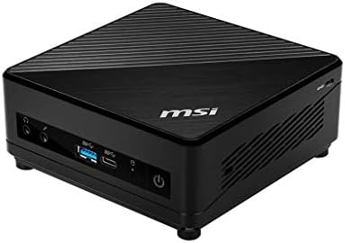 MSI Cubi 5 Mini PC, Intel Core i3-10110U, 8GB Memory, 250GB SSD, WiFi 6, BT 5.1, USB Type-C, Dual Display, Silent, White, Windows 11 Home