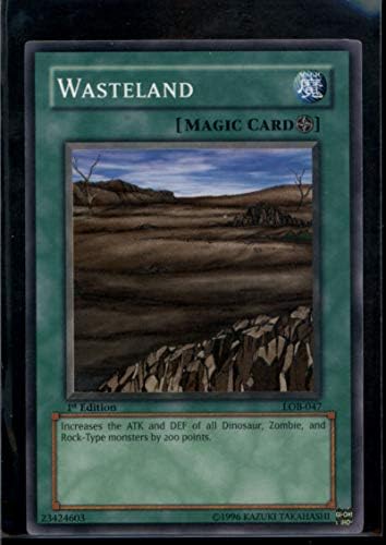 Wasteland מהדורה ראשונה LOB-047 Legend of Blue Eyes NM-MT
