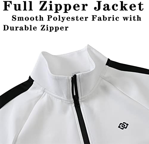 Mofiz Stallicit Sports Sports 2 חלקים ז'קט Zip מלא שרוול ארוך מכנס מזדמן ריצה תלבושות אימון כושר