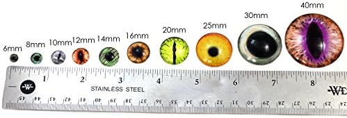 טבע ירוק משאיר עיני זכוכית פנטזיה עיני קבורוכונים לתליון להכנת תכשיטים עטופים תכשיטים פו פו או פסלים פו או פסלים