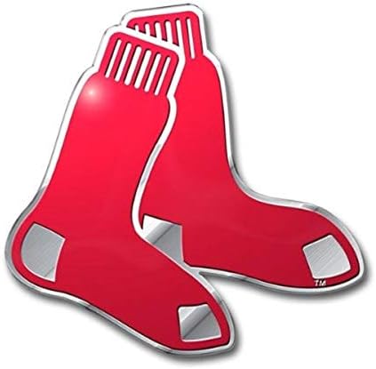 MLB - סמל צבע אלומיניום כבד של בוסטון רד סוקס