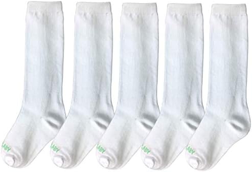גרבי תינוקות של AFO, ברך גבוהה - 5 חבילות, אידיאליות עבור AFOs, SMOs ו- Foot Slaces