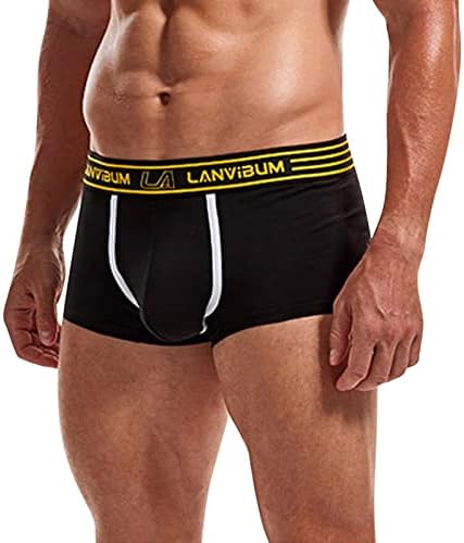 בוקסר לגברים חבילה סקסי מכנסיים מכנסיים תחתוני מוצק מתאגרפים גברים של תחתונים מקרית תחתוני יקירי