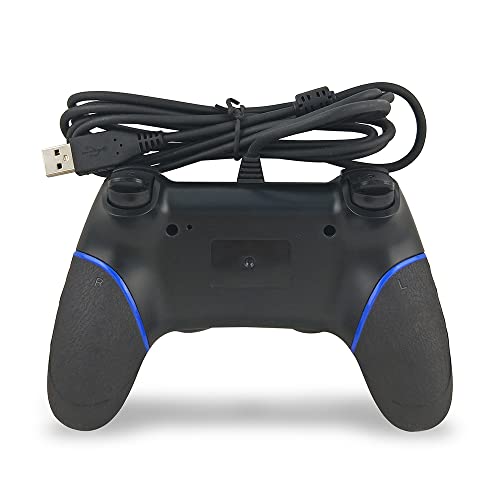 Gamfami Controller Wired Controller Gamepad עבור PS4 Shock Wathing Gamepad Gamepad עבור PS4/PS4 Slim/PS4 Pro ו- PC ...