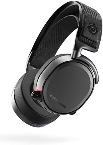 Arctis Pro Steelseries אוזניות משחק אלחוטיות - High Fidelity Wireless + Bluetooth ללא הפסד עבור PS4 ו- PC