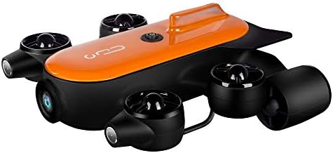 Geneinno מצלמה מזלט מתחת למים 4K UHD ROV צפייה, סטרימינג והקלטה בזמן אמת, בדיקה וחקירה מתחת למים, יאכטות, חינוך
