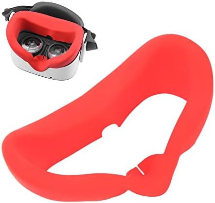 כיסוי פנים של סיליקון VR עבור PICO NEO3, כיסוי מגן פנים קדמי VR קדמי, אביזרי משחק, אביזרי משחק