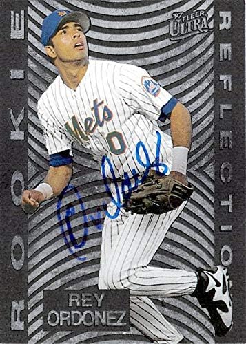 ריי אורדונז חתימה כרטיס בייסבול 1997 פליר אולטרה 8 השתקפויות טירון - כרטיסי חתימה של בייסבול בלוח בייסבול