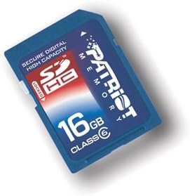 כרטיס זיכרון של 16 ג 'יגה-בייט במהירות גבוהה כיתה 6 למצלמה דיגיטלית של פנטקס אופטיו 7-קיבולת גבוהה דיגיטלית מאובטחת 16 ג' יגה-בייט ג 'יגה
