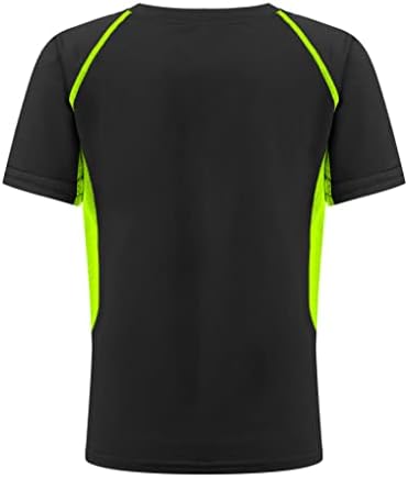 חולצות דחיסה של ילד של Doomiva לילדים מהירות שרוול קצר מהיר שכבה בסיס טיול חולצת טריקו מזדמן ספורט