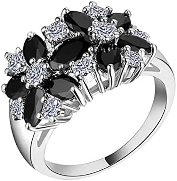 נשים של טבעת אופנה צבעוני חתונה מסיבת טבעת נחושת טבעת גודל 10 שמנמן לב טבעת