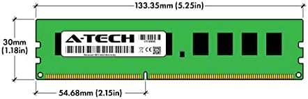 החלפת A-TECH 4GB לסמסונג M391B5273CH0-CK0-DDR3 1600MHz PC3-12800E ECC UDIMM בלתי מוגבל 240 פינים 2RX8 1.5V-מקל זיכרון שרת יחיד