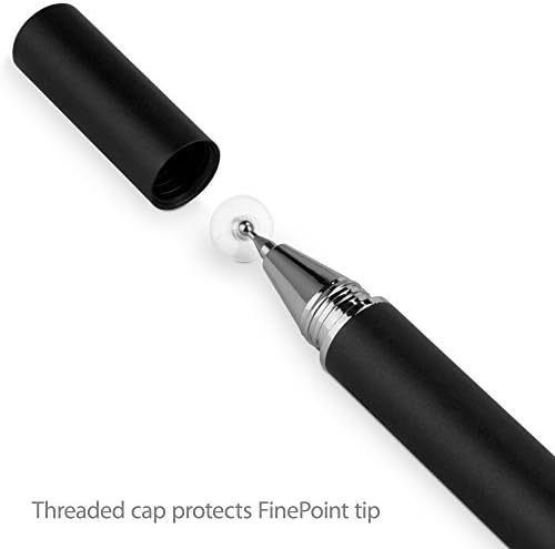 עט עט Boxwave Stylus תואם לאאודי 2023 SQ7 תצוגה - Finetouch Cabecity Stylus, עט חרט סופר מדויק לאאודי 2023 SQ7 תצוגה - Jet Black