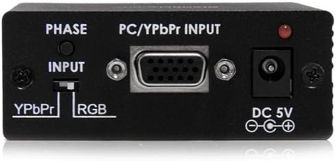 Startech.com רכיב / VGA לממיר HDMI עם שמע - מחשב ל- HDMI - רזולוציות עד 1080p ו- 1920 x 1200 שחור