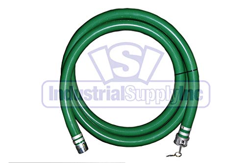 צינור יניקה רגיל ירוק PVC - 3 x 20 ' - ערכה קונבנציונאלית - 25' פריקה כחולה - אספקה ​​תעשייתית