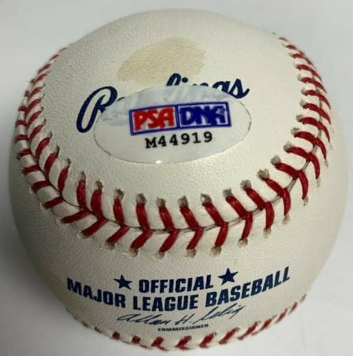 וילסון בטמיט חתום על בייסבול ליגת העל MLB PSA M44919 - כדורי בייסבול עם חתימה
