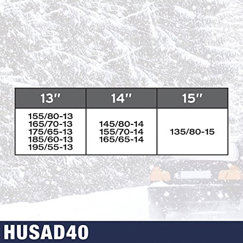 Sumex Husad40 KN40 שרשראות שלג מקדמות האסקי 9 ממ
